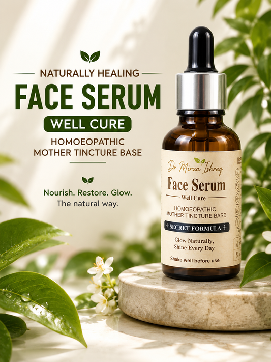 Well Cure Face Serum – Homoeopathic Mother Tincture Base