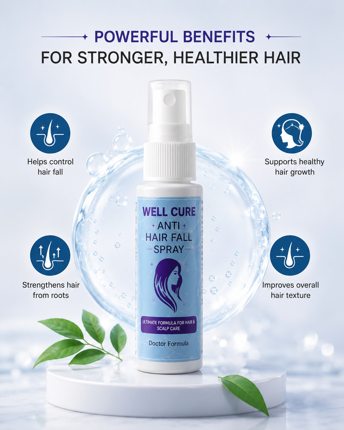 Well Cure Anti Hair Fall Spray